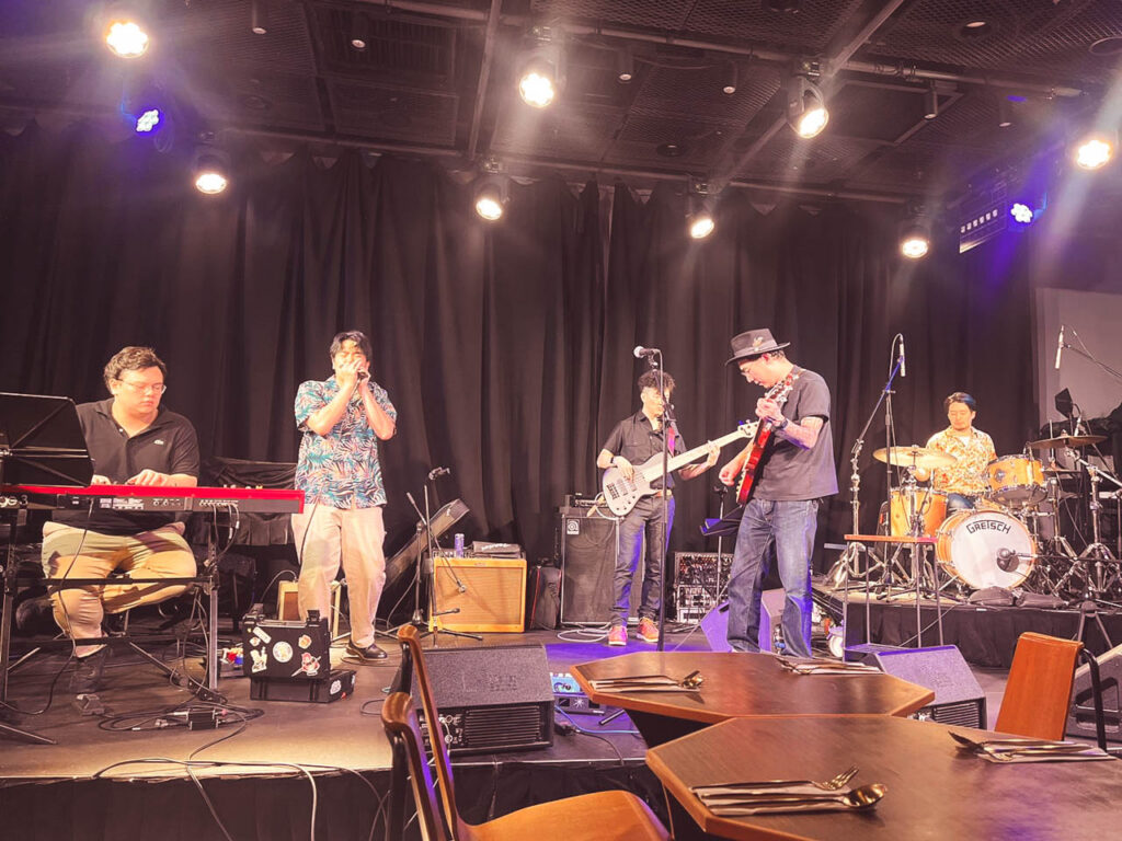 The Wolfman Jack Blues Band at Lau Bak Freespace Livehouse— 14 Apr 2026